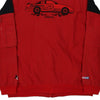 Vintage red Bud Racing Chase Authentics Jacket - mens large