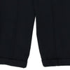 Vintage navy Canali Trousers - mens 35" waist