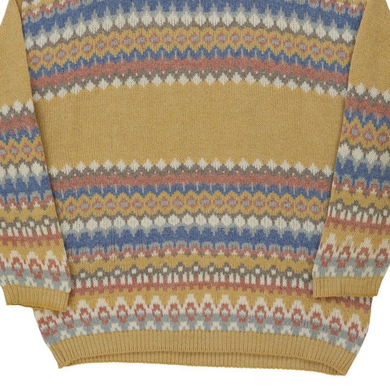 Vintage multicoloured Sisley Jumper - mens xxx-large