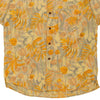 Vintage yellow Vagabond Patterned Shirt - mens large