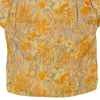 Vintage yellow Vagabond Patterned Shirt - mens large