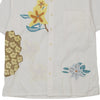 Vintage white Unbranded Hawaiian Shirt - mens x-large