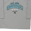 Vintage grey San Jose Sharks Ccm Jersey - mens large