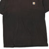 Pre-Loved brown Carhartt T-Shirt - mens x-large