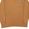 Pre-Loved beige Carhartt Long Sleeve T-Shirt - mens large