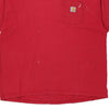 Pre-Loved red Carhartt T-Shirt - mens x-large