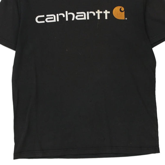 Pre-Loved black Carhartt T-Shirt - mens medium