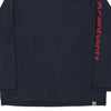 Pre-Loved navy Carhartt Long Sleeve T-Shirt - mens x-large