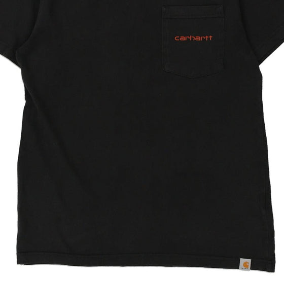 Pre-Loved black Carhartt T-Shirt - mens small