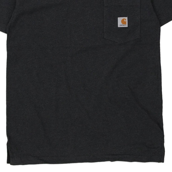 Pre-Loved black Carhartt T-Shirt - mens medium