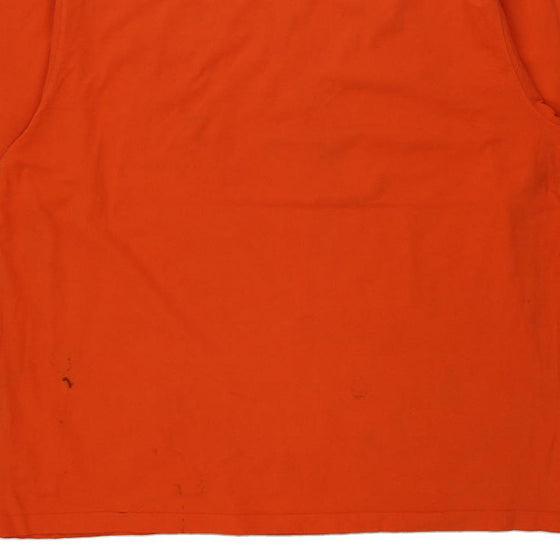 Pre-Loved orange Carhartt T-Shirt - mens xxx-large