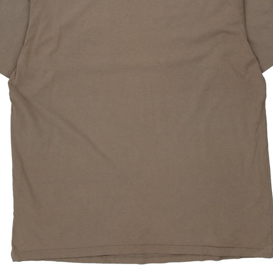 Pre-Loved brown Carhartt T-Shirt - mens xxx-large