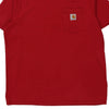 Pre-Loved red Carhartt T-Shirt - mens large