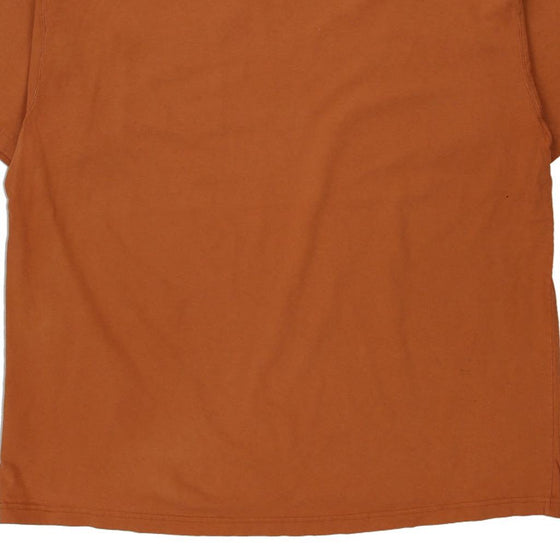 Pre-Loved orange Carhartt T-Shirt - mens x-large