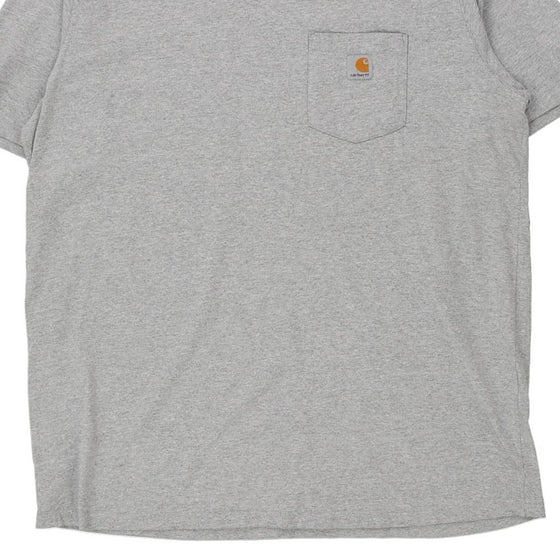 Pre-Loved grey Carhartt T-Shirt - mens x-large