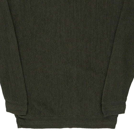 Vintage green Chaps Ralph Lauren Jumper - mens medium