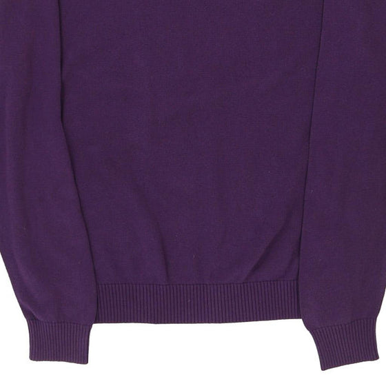 Vintage purple Tommy Hilfiger Jumper - mens large