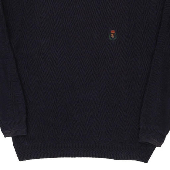 Vintage navy Chaps Ralph Lauren Jumper - mens medium