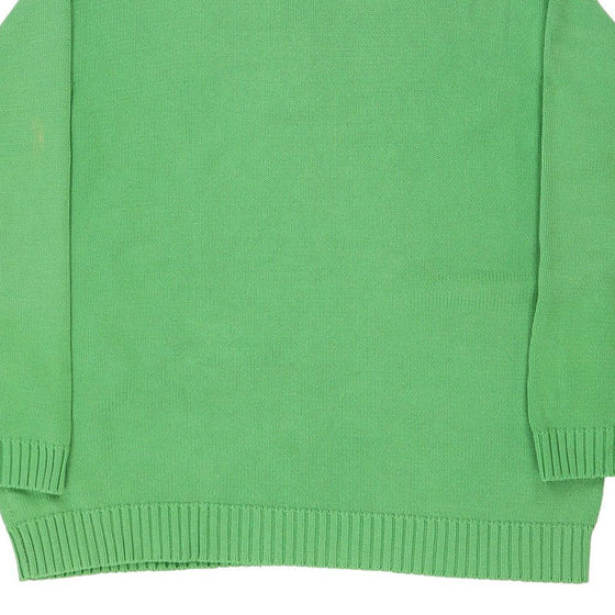 Vintage green Tommy Hilfiger Jumper - mens x-large