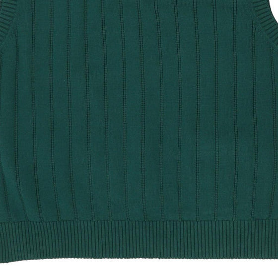 Vintage green Tommy Hilfiger Sweater Vest - mens large