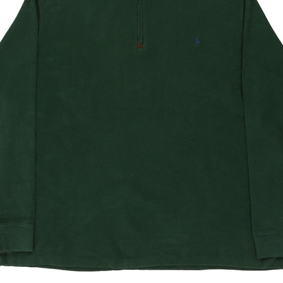 Vintage green Ralph Lauren 1/4 Zip - mens xx-large