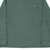 Vintage green Ralph Lauren 1/4 Zip - mens xx-large