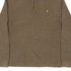 Vintage khaki Ralph Lauren 1/4 Zip - mens x-large