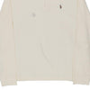 Vintage white Ralph Lauren 1/4 Zip - mens large