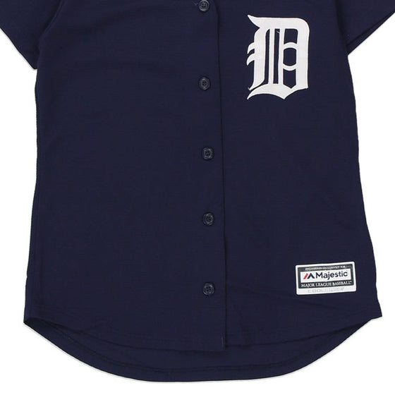 Vintage navy Detroit Tigers. Age 10 Majestic Jersey - boys small