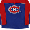 Vintage blue Age 12 Montreal Canadiens Nhl Fleece - boys medium