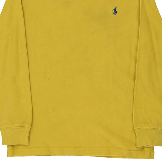 Vintage yellow Age 5 Ralph Lauren Long Sleeve Top - boys x-small