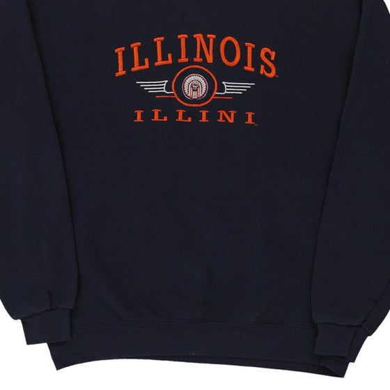 Vintage navy Illinois Illini Lee Sweatshirt - womens medium