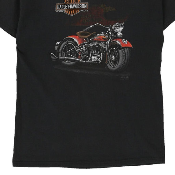 Vintage black Age 8-9  Davidson Harley Davidson T-Shirt - boys medium