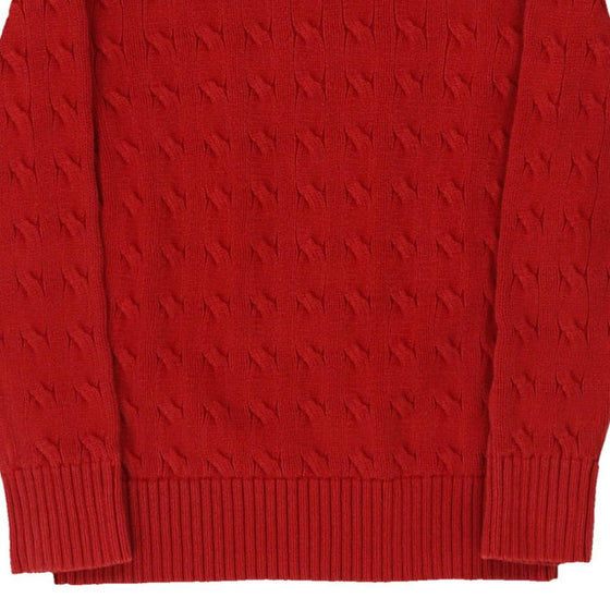 Vintage red Age 6-7 Ralph Lauren Jumper - boys small