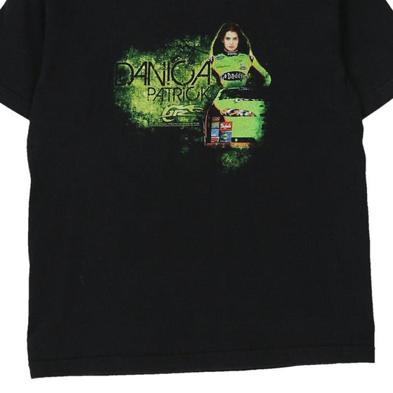 Vintage black Age 10-12 Danica Patrick Chase Authentics T-Shirt - boys medium