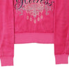 Vintage pink Heiress Age 8 Juicy Velour Track Jacket - girls small