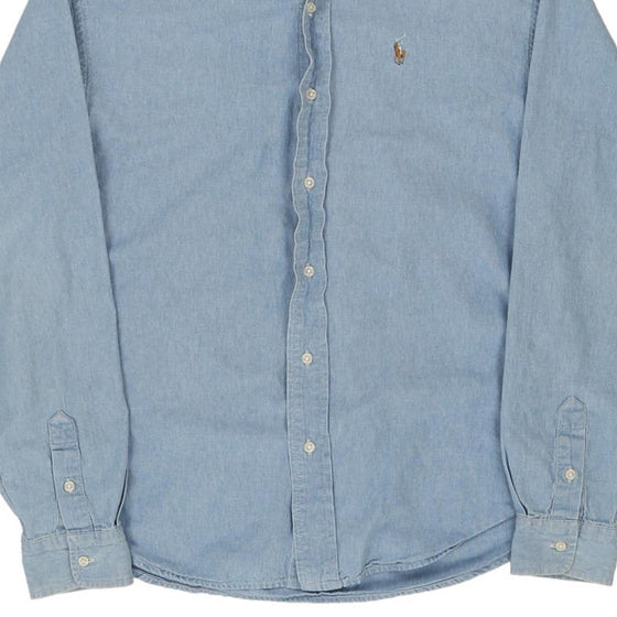 Vintage blue Age 12 Ralph Lauren Denim Shirt - boys medium