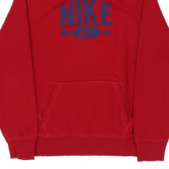 Vintage red Age 13-15 Nike Hoodie - boys x-large