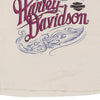 Vintage white Age 7-8 Harley Davidson Vest - girls medium