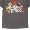 Vintage grey Age 12 Angry Birds T-Shirt - boys medium