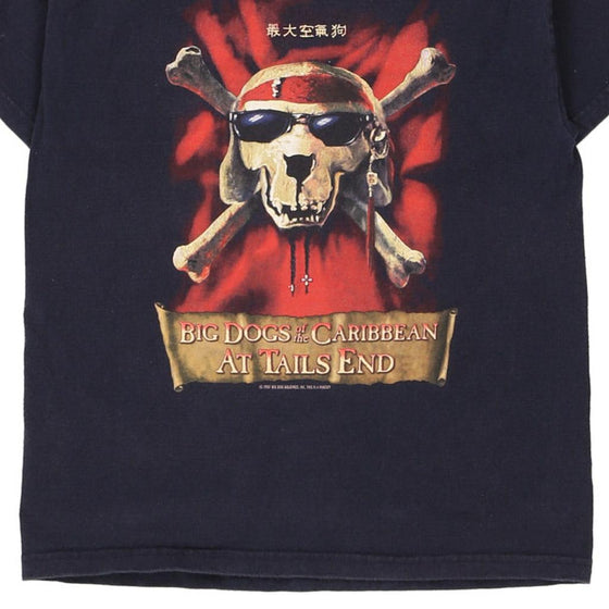 Vintage navy Age 8-10 Big Dogs T-Shirt - boys medium