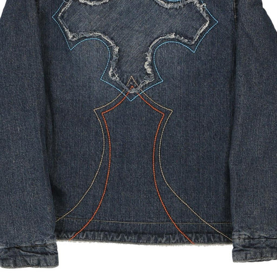 Vintage blue Age 13 Mix 3 Denim Jacket - boys medium