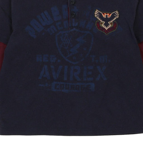 Vintage navy Age 7 Avirex Jumper - boys large