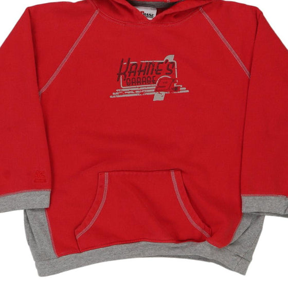 Vintage red Age 10 Chase Authentics Hoodie - boys large