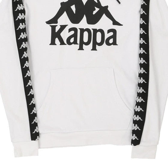 Vintage white Age 16 Kappa Hoodie - boys x-large