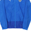 Vintage blue Age 13-14 Coastal FC Puma Track Jacket - boys x-large