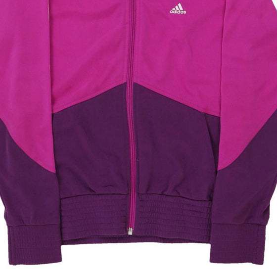 Vintage pink Age 11-12 Adidas Track Jacket - girls medium