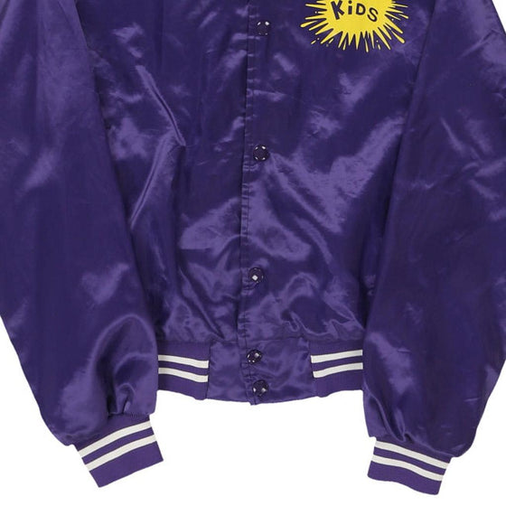 Vintage purple Age 13-14 Auburn Baseball Jacket - boys small