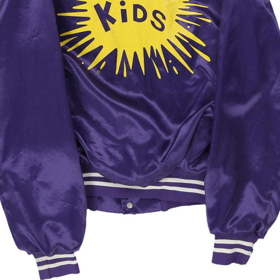 Vintage purple Age 13-14 Auburn Baseball Jacket - boys small