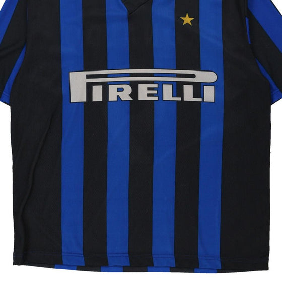 Vintage blue Inter Milan Replica Football Shirt - mens x-large